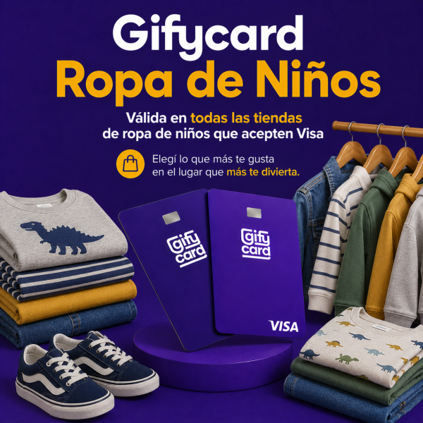 Gifycard Ropa de Niños